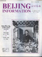 Beijing Information N°21 25 Mai 1981 - Escalade Du Conflit Au Liban - La Menace Soviétique Et La Réunion De L'OTAN - Le - Andere Magazine