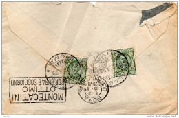 1929  LETTERA CON ANNULLO  ROMA + TARGHETTA - Poststempel
