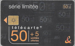 CARTE-PUBLIC-50U+5-F1359-GEM1-05/08-CARTE NOIRE-UTILISE-TBE - 2007