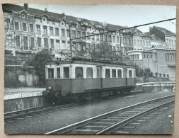 1958 - BELGIE / BELGIQUE - NMBS / SNCB Ligne 160 Bruxelles-Tervueren QL / 24 X 18 Cm. / Photo R. Temmerman, Bruxelles - Trains