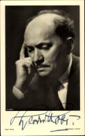 CPA Schauspieler Theodor Loos, Portrait, Autogramm - Acteurs