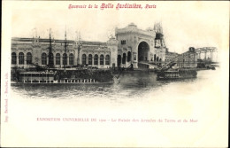 CPA Paris, Weltausstellung 1900, Palais Des Armees De Terre Et De Mer - Autres & Non Classés