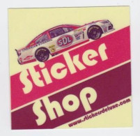 Autocollant  Stickers " Sticker Shop " Voiture Course  (1966)_Da011 - Stickers