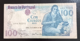 Billet 100 Escudos 1984 - Portugal