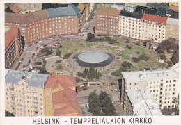 Finlande Helsinki Église De Temppeliaukio - Finlande