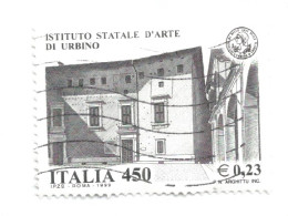 (REPUBBLICA ITALIANA) 1999, ISTITUTO STATALE D'ARTE DI URBINO - Serie Di 1 Francobollo Usato - 1991-00: Gebraucht