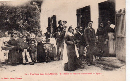 Les Landes Très Animée Une Noce Maître De Maison Introduit Les Epoux Folklore - Other & Unclassified