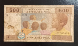 Billet 500 Francs 2010/2016 Afrique Centrale - Cameroon