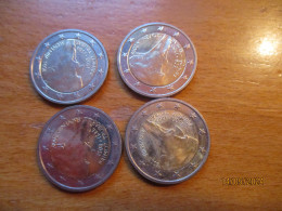 4 X 2 Euros Slovénie 2008 Unc - Slowenien