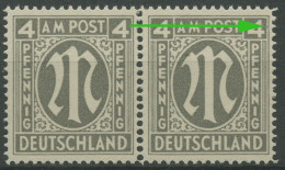 Bizone 1945 Englischer Druck Mit Plattenfehler 11 Cy II, Postfrisch (R7606) - Mint