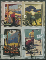 Australien 2007 Fremdenverkehrsplakate Der 1930er Jahre 2822/25 Gestempelt - Used Stamps