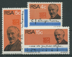 Südafrika 1973 C. J. Langenhoven Politiker Und Schriftsteller 424/26 Postfrisch - Nuevos