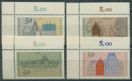 Bund 1975 Europ. Denkmalschutzjahr 860/63 Ecke 1 Oben Links Postfrisch (E591) - Ungebraucht