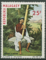 Madagaskar 1965 Madagassische Muskinstrumente Valiha 532 Postfrisch - Madagaskar (1960-...)