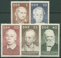 DDR 1967 Persönlichkeiten 1293/97 Postfrisch - Neufs