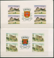 Portugal 1987 Burgen Schlösser Markenheftchen 1720/21 MH Postfrisch (C98450) - Markenheftchen