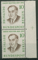 Berlin 1957 Ernst Reuter Senkrechtes Paar Mit Passerkreuz 165 Postfrisch - Ungebraucht