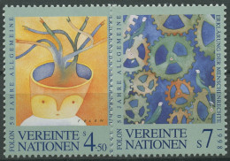 UNO Wien 1998 Erklärung Dser Menschenrechte Zeichnungen 268/69 Postfrisch - Unused Stamps