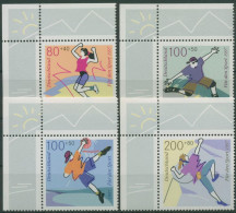 Bund 1997 Sporthilfe Fun-Sport 1898/01 Ecke 1 Postfrisch (E2696) - Unused Stamps