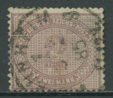 Deutsches Reich 1875 Ziffer Im Oval 37 B Gestempelt (nach 1884) Geprüft - Used Stamps