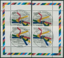 Bund 1997 Städtepartnerschaften 1917 Alle 4 Ecken TOP-ESST Berlim (E2746) - Used Stamps