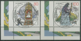 Bund 1997 Europa CEPT Sagen & Legenden 1915/16 Ecke 3 Mit TOP-ESST Berlin(E2741) - Used Stamps