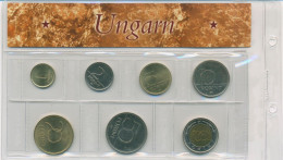 Ungarn 1995/2004 Kursmünzen 1 - 100 Forint, St (m5782) - Hungría
