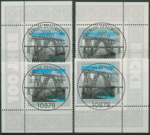 Bund 1997 Müngstener Eisenbahnbrücke 1931 Alle 4 Ecken TOP-ESST Berlin (E2770) - Used Stamps