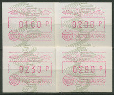 Finnland ATM 1993 NORDIA 1993, Satz ATM 16 S 2 Postfrisch - Timbres De Distributeurs [ATM]