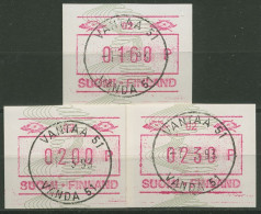 Finnland ATM 1993 Automat 02 Schmale Ziffern ATM 14.1 S1 Gestempelt - Timbres De Distributeurs [ATM]