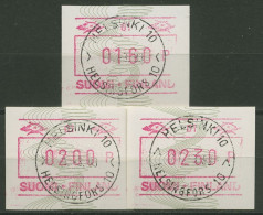 Finnland ATM 1993 Automat 01 Breite Ziffern ATM 14.2 S1 Gestempelt - Automaatzegels [ATM]