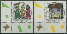 Bund 1997 Weihnachten Zeichnungen 1959/60 Ecke 3 Mit TOP-ESST Berlin (E2823) - Used Stamps