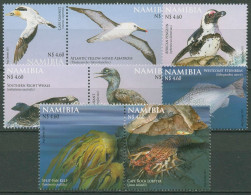 Namibia 2011 Meerestiere Pinguin Wal Fisch 1371/78 Postfrisch - Namibië (1990- ...)