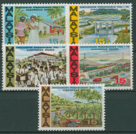 Malaysia 1966 Landwirtschaft Gesundheit Verkehr 36/40 Postfrisch - Malaysia (1964-...)