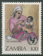 Sambia 1988 Kampagne Für Das Überleben Der Kinder Immunisierung 451 Postfrisch - Zambia (1965-...)