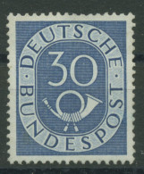 Bund 1951 Freimarke Posthorn 132 Mit Neugummierung (R81049) - Unused Stamps