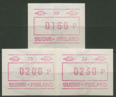Finnland ATM 1990 Mit Automaten-Nr. 29, Satz ATM 8.2 D S3 Postfrisch - Vignette [ATM]