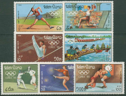 Laos 1988 Olympische Sommerspiele Seoul 1067/73 Postfrisch - Laos