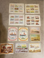 SAO TOME AND PRINCIPE SHIPS &BOATS 11 MINIATURE SHEETS MNH - Schiffe