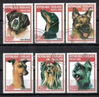 Togo 1999 Chiens (25) Yvert N° 1688 N à 1688 T Oblitérés Used - Togo (1960-...)