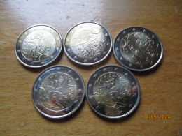 5 X 2 Euros Finlande 2010 Unc - Finlande