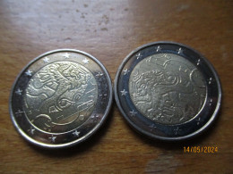 2 X 2 Euros Finlande 2010 Unc - Finland