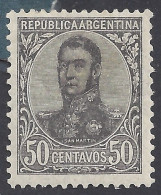 ARGENTINA 1908 - Yvert 146* (L) - Serie Corrente | - Ongebruikt