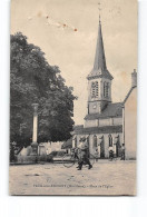 VAUX SOUS AUBIGNY - Place De L'Eglise - état - Other & Unclassified