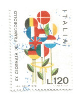 (REPUBBLICA ITALIANA) 1978, GIORNATA DEL FRANCOBOLLO - 2 Francobolli Usati - 1971-80: Usados
