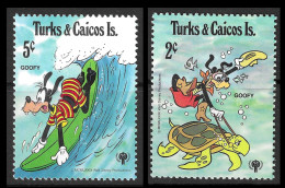 GOOFY TURKS & CAICOS Is DISNEY  MNH**   - Disney