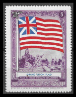 USA UNITED STATES OF AMERICA 1941 PAUL H. HELMS GRAND UNION FLAG VIGNETTE CINDERELLA Reklamemarke MNH**  - Erinofilia