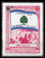 USA UNITED STATES OF AMERICA 1941 PAUL H. HELMS LIBERTY TREE FLAG VIGNETTE CINDERELLA Reklamemarke MNH**  - Erinnophilie