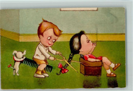 10067321 - Friseur Kinder Spielen - 1932  Amag 1799 AK - Altri & Non Classificati