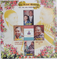 Lesotho 2000, Royal Wedding, MNH S/S - Lesotho (1966-...)